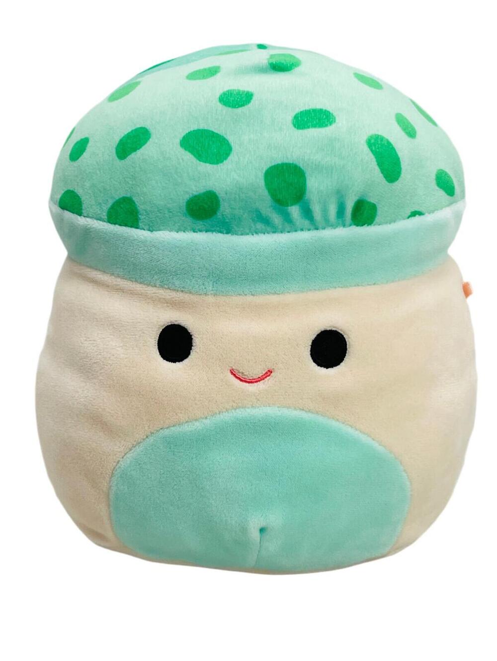 Squishmallows 8" Sydney Teal Green Mushroom Freshly Laundered